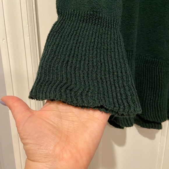 Style & Co Green Ribbed Hem Sweater – XL - Picture 3 of 7